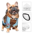 thumbnail image 4 of Bingfone Animals On Noah'S Ark Dog Clothes Hoodie, Pet Winter Coat,Puppy Sweatshirts For Small Dogs Boy Girl,Suitable For All Breeds-Small, 4 of 9