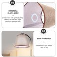 thumbnail image 4 of BESTYASH 1Pack Lamp Shades For Bedside Lamp Round Modern Light Diffusion .65X8.65X6.68in, 4 of 5