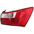 thumbnail image 4 of CAPA For 12-17 Rio Outer Taillight Taillamp Rear Brake Light w/Bulb Right Side, 4 of 5