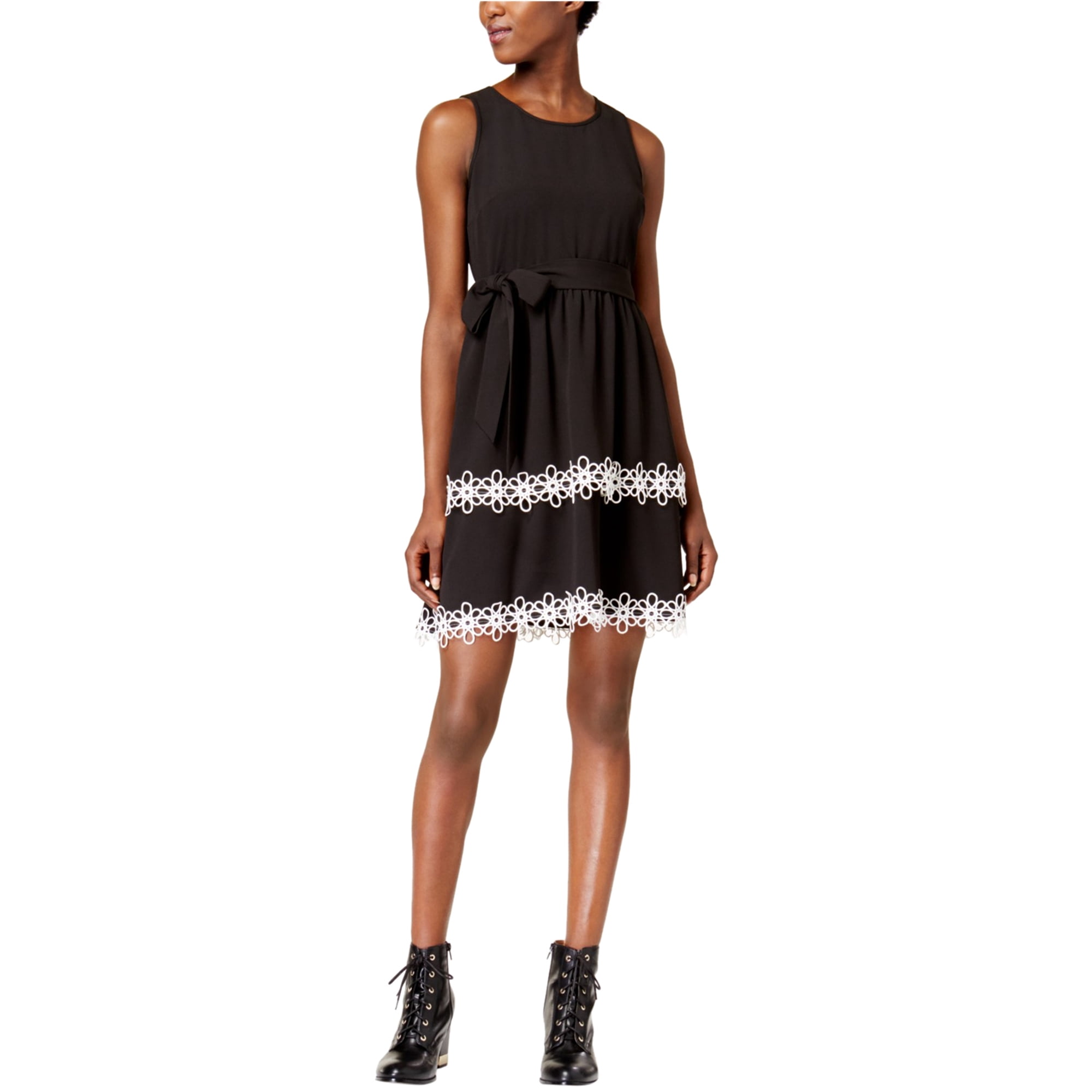 Maison Jules Womens Tiered Fit \u0026 Flare 