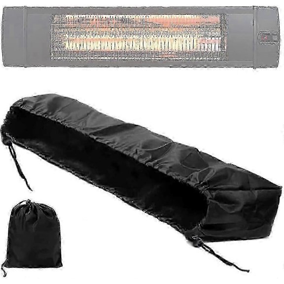 Wall-Mounted Patio Heater Cover, Waterproof Dustproof 420D Oxford, Electric Infrared Heater Outdoor Protection
