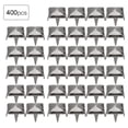 thumbnail image 1 of 400 Sets Leather Rivets 4mm-7mm Decorative Rivets Brass Studs for Clothing Backpacks Shoes Hat Jackets Jeans, 1 of 7