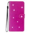 thumbnail image 7 of Allytechgroup Compatible with Samsung Galaxy S23 Ultra Case with Credit Card Slot, Slim Fit Flip Wallet Case with Lanyard Kickstand Shockproof Protective Back Cover for Women Girls, Rose, 7 of 7