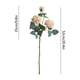 thumbnail image 3 of Rose Simulation Flower Living Room Soft Decoration Flower Arrangement Ornament Fake Floral Photography Prop, 3 of 6
