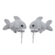 thumbnail image 5 of 1 par de pendientes de aleación de zinc con forma de animal en 3D que se muerden la oreja. Estilo 7, 5 of 8