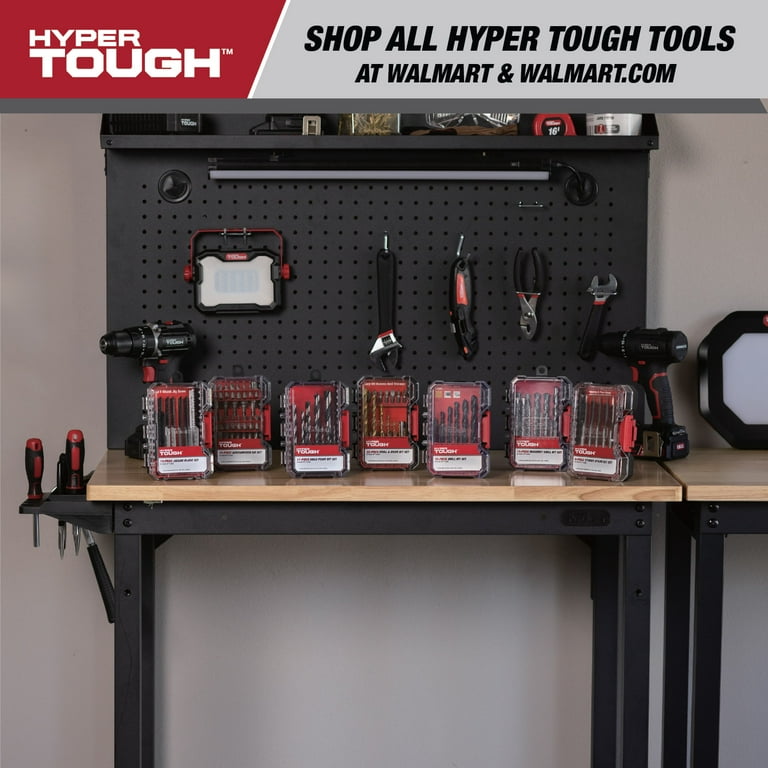Hyper Tough 50-Piece T-Handle Driver with Bits and Sockets in