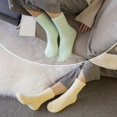 thumbnail image 3 of YooGuoGuo Women's Cottagecore 5 Pairs Fuzzy Socks Y2k Aesthetics Winter Warm Slipper Socks Soft Home Sleeping Plush Socks, 3 of 6