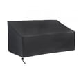 thumbnail image 1 of Funda de sofá impermeable, sofá de exterior de 4 plazas, salón profundo resistente, muebles de jardín grandes con ventilación de aire, 1 of 5