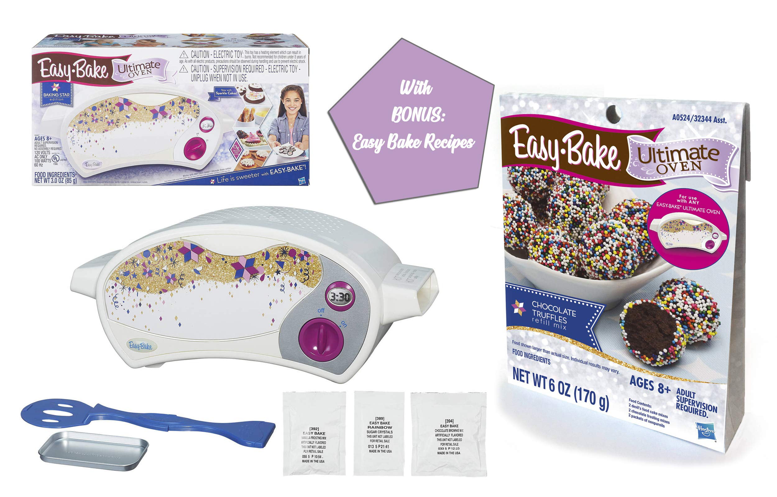 Easy-Bake Ultimate Oven Baking Star Edition - Pink and Blue Magazine
