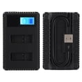 thumbnail image 5 of XYCCA 2PCS for Gopro AHDBT-501 Camera Li-ion Batteries LCD Dual Slot Display Charger USB Cable-082002, 5 of 5