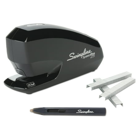 Best Swingline Speed Pro 25 Electric Stapler Value Pack, Full Strip, 25-Sheet Capacity, Black -SWI42140 deal Best Swingline Speed Pro 25 Electric Stapler Value Pack, Full Strip, 25-Sheet Capacity, Black -SWI42140 deal