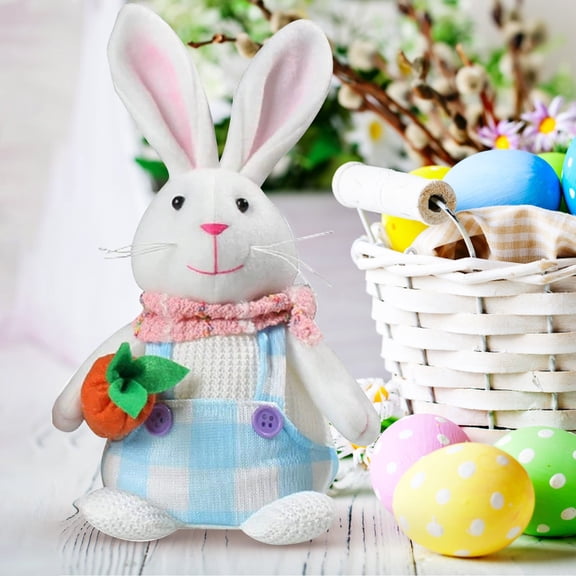 Musatteng Glowing Easter Bunny Toy with Dancing & Light-Up Eggs - Interactive Toddler Activity Set for Holiday Joy Ages 3