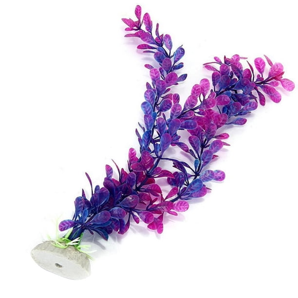 Wosthever Simulación de tanque de peces de plantas artificiales, ornamento de plantas acuáticas, decoración de paisaje de plástico para tanque de Decoración No.06 Wosthever HA004763-06