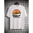 thumbnail image 4 of Playera con diseño Camiseta para HombreCotton short sleeved T-shirt, American fashion brand printed bottom, men's and youth spring/summer round neck casual versatile top Tee For Adult, Men, Women, T, 4 of 7