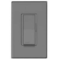 Lutron Diva Dimmer Switch for Halogen and Incandescent Bulbs, Single-Pole, with Wallplate, DVW-600PH-BL, Black
