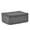 DARK GREY, variant on Green Chenille Ottoman for Modular Sofa, No Assembly Foam Ottoman 38.5x27x16 Inch