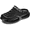 Black, variant on Garden Slippers for Men Women - Thick-Soled Waterproof Non-Slip Garden Slippers with Arch Support - Lightweight Outdoor Clogs Beach Pool Mules