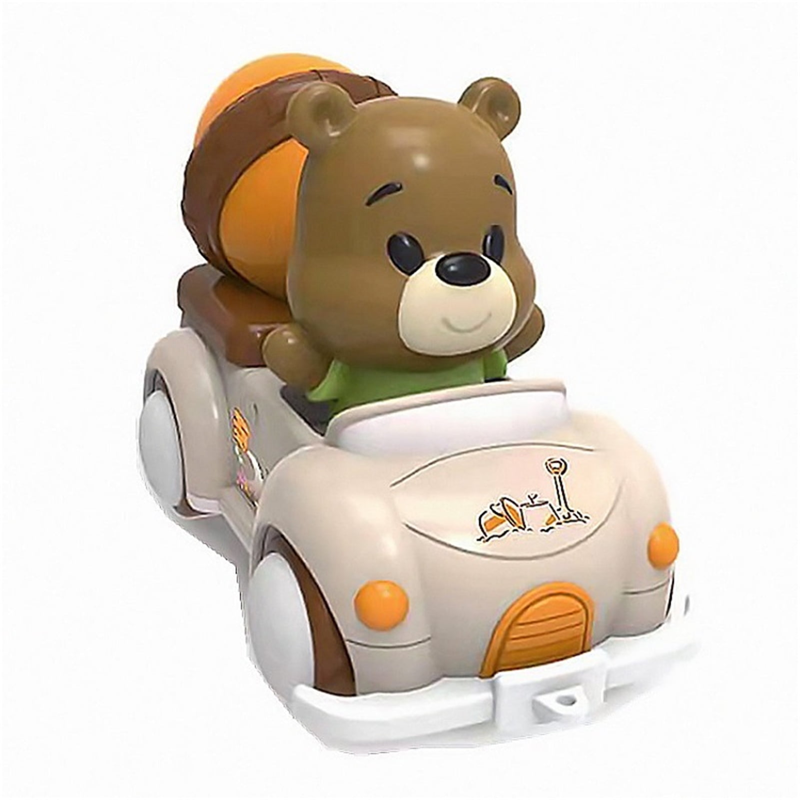 Pull Back Cars Toys Sliding Vehicle Toys Educational Vehicles for Toddler