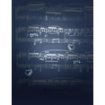 thumbnail image 1 of BSDHOME Polyester 5x7ft Note Musicale Photographie Arrière-Plans Photo Accessoires Studio Fond, 1 of 2