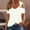 Beige, variant on Giftesty Blouses for Women Dressy Casual Women Summer Sexy T- Shirt Cold Shoulder Pullover Blouse V-Neck Short Sleeve Solid Tops