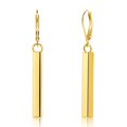 thumbnail image 1 of Pendientes colgantes ALEXCRAFT chapados en oro de 14 quilates para mujer, 48 mm, 1 of 6