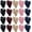 Black, Khaki, Navy Blue, Pink & Maroon, variant on 50 pack Trail maker Adult One Size Knit Stretch Cold Winter Weather Gloves in Black, Gray, Navy Blue, Red and Green