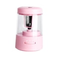 thumbnail image 3 of Tnarru Automatic Pencil Cutter Container Writing Supplies Electric Pencil Sharpener Pink, 3 of 8