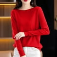 thumbnail image 4 of Women's Ribbed Knit Turtleneck Pullover Sweater Soft Comfortable Casual Winter Long Sleeve Slim Fit Top for Fall and Cold Weather, 4 of 4