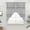 Black, variant on Boho Geometric Swag Curtains for Kitchen/Bedroom/Living Room, Modern Abstract Art Plaid Striped Scalloped Curtains 63 Inch Long, Rod Pocket Window Swag Topper Curtains Valances 2 Panels Set 36"x63"