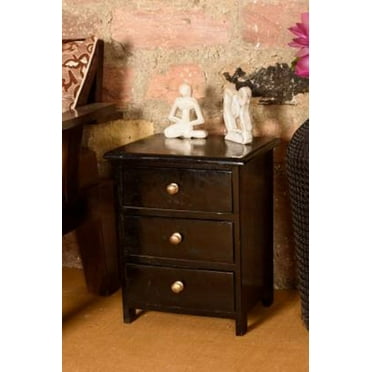 Three drawer bedside for your bedroom