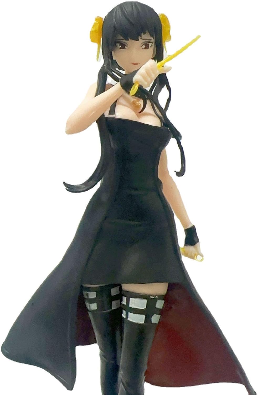 Newly Yor Figure Princess Thorn Black Dress Yor Forger Anime Figures 16cm/6.3inch Handmade PVC Game Character Model Decoration Craft Gift