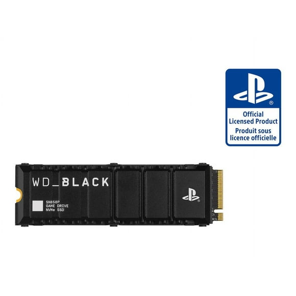 WD Black SN850P NVMe SSD WDBBYV0020BNC-WRSN - SSD - 2 TB - internal - M.2 2280 - PCIe 4.0 x4 (NVMe) - integrated heatsink
