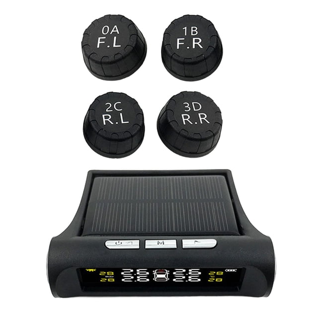S SERENABLE Generic Tire Pressure Monitors System Car Alarm System for Automative