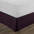 thumbnail image 3 of iEnjoy Home 8-PC Premium Pleated Dust Ruffle Queen Bed Skirt in Purple, 3 of 3