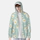 thumbnail image 2 of Balery Floral Daisy Sudadera ligera de manga larga con capucha y protección solar UPF 50+ para hombre y mujer, ideal para pesca y running-XX-Large, 2 of 7