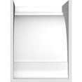 thumbnail image 4 of 7"W x 10"D x 10"H Standard Olympic Architectural Grade PVC Corbel, 4 of 4