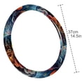 thumbnail image 4 of Starry Animals 14.5 Inch Printing PVC Leather Steering Wheel Cover Car Wheel Covers Auto Accessories, 4 of 6