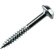 Kreg SML-F125 1000 Pocket Hole Screw, NO 7 x 1-1/4 in, Carbon Steel, Zinc Plated