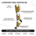 thumbnail image 2 of Honeii Thanksgiving Truck Print Sports Compression Socks,Running Crew Socks,Moisture-Wicking Anti-Blister Hiking&Gym Athletic, 2 of 7