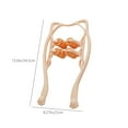 thumbnail image 3 of Jpxdew Neck Massager 13.58x8.26 Inch,Cervical Roller Relief Tool Shoulder Tension Handheld, 3 of 8