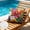 A, variant on PiGOGI Summer Outdoor Waterproof Throw Pillow Cover Garden Decorative Cushion Case for Sofa