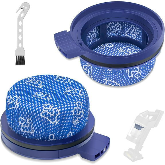 Filters for Samsung BESPOKE Jet VS20A958FWN, VS20A95923B/AA, VS20A95923N/AA, VS20A95923W/AA Cordless Stick Vacuum Cleaner, 2-Pack Replacement HEPA Filters