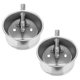 thumbnail image 3 of Wear Resistance Pig Water Bowl Stainless Steel Automatic Watering Livestock Horses Splash-proof 2Pcs, 3 of 4