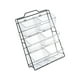 thumbnail image 2 of Caja organizadora de artículos diversos, almacenamiento de cápsulas de café, armario minimalista, cesta de almacenamiento para el hogar, cocina, cebol 6 rejillas, 2 of 10