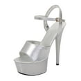 thumbnail image 6 of IUJSOY Sexy Platform Sandal Heels for Women 6 in Pole Dance Stiletto Heeled Ankle-Strap Sandals, 6 of 9