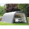 ShelterLogic 76803 8x8x8 Round Style Shelter- Grey Cover