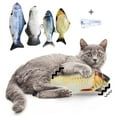thumbnail image 3 of Without Cat Nip Version - Electric Jumping Fish Simulation Electric Fish Toy, 3 of 11