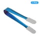 thumbnail image 3 of Servir Pinzas, 7uds 5,3 Pulgadas - Inoxidable Acero Hielo Pinzas con Silicona Cabeza, Pequeñas Pinzas para Aperitivos, Azúcar, Postres, Bar, Café (Azul), 3 of 5