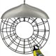 thumbnail image 1 of Comedero De Cubo, Comedero De Cubo Colgante, Dispensador De Alimentos De Cubo, Estación De Comida De Cubo con Techo, Soporte De Bola De Grasa De Metal, Recargable, 1 of 5