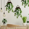 thumbnail image 5 of Clearance Under $10 Artificial flowers, Artificial Morning Glory Flowers For Spring Outdoor Hanging Decoration Wall Wisteria Hanging Basket Plants For Wedding Corridor Yard Gardens Patios Balcon, 5 of 9